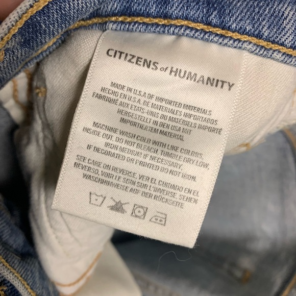 Citizens of Humanity Premium Vintage Damy Cropped Flare Jeans - Picture 7 of 8